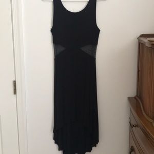 Black cotton dress